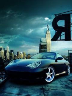 Черный Порше 911 GT2 Черный Порше 911 GT2