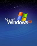Логотип Windows XP в космосе