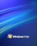 Логотип Windows Виста на фоне электрик