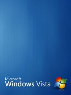 Логотип Windows Виста на синем фоне Логотип Windows Виста на синем фоне