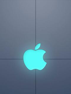 Светящийся логотип Apple