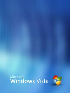 Логотип Windows Виста на синем фоне Логотип Windows Виста на синем фоне