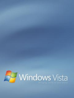 Логотип Windows Виста на синесером фоне