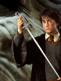 Гарри Поттер с мечем