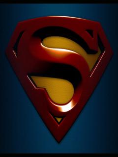 Логотип Супермен в 3D