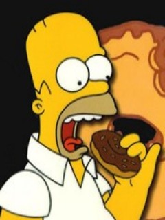 Simpson - Homer donuts