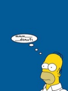 Simpson - Homer ... mmm ... donuts