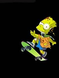 Simpson - dead Bart