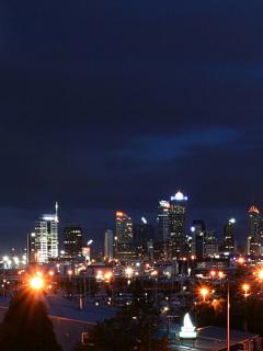 Снимок ночного города